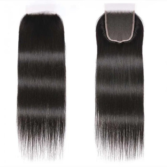 Silky Straight hair CLOSURE (4x4)
