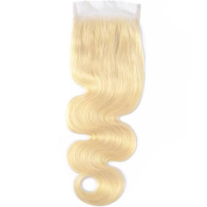 #613 blonde LACE CLOSURE