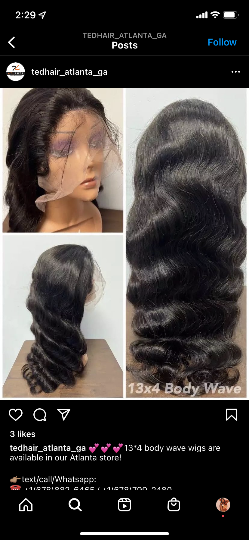 BODY WAVE  Lace FRONT WIG