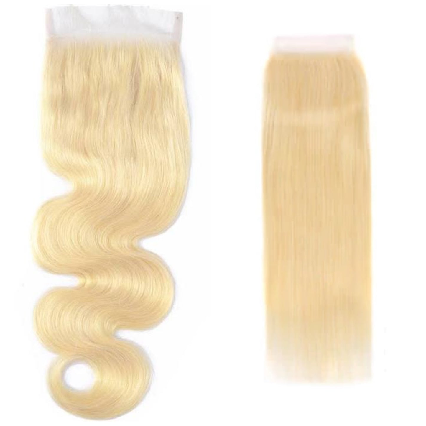 #613 blonde LACE CLOSURE
